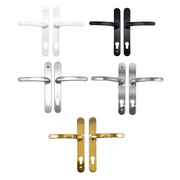 TSS 92mm PZ Lever Lever uPVC Door Handles – Sprung – 200mm Fixing Centres – for Multipoint Locks