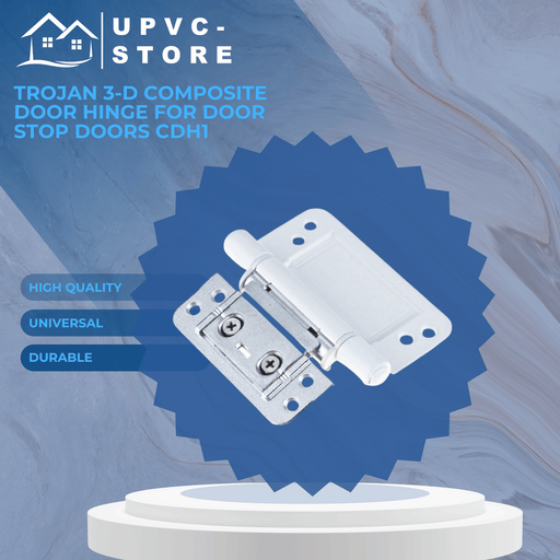 TROJAN 3-D COMPOSITE DOOR HINGE FOR DOOR STOP DOORS CDH1