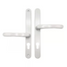 Offset Lever Lever uPVC Multipoint Door Handles – 48/87mm PZ Centres – Sprung – 240mm Screw Fixing Centres 