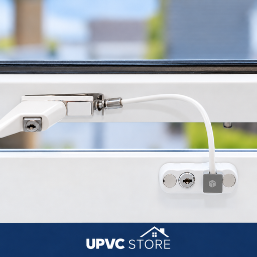Cubelock CLS3 Combi Cable Window Restrictor — White
