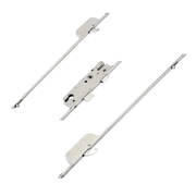 GU Europa Multipoint Door Lock – Split Spindle with Latch, Deadbolt, 2 Hooks & 2 Inboard Rollers (726mm Top Hook to Spindle)