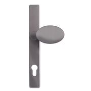 Modern Architectural Inline Lever Pad Door Handle with Sprung Mechanism