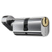 APECS Standard Dual Colour Oval Euro Profile Cylinder Thumb Turn Timber Aluminium Door Lock