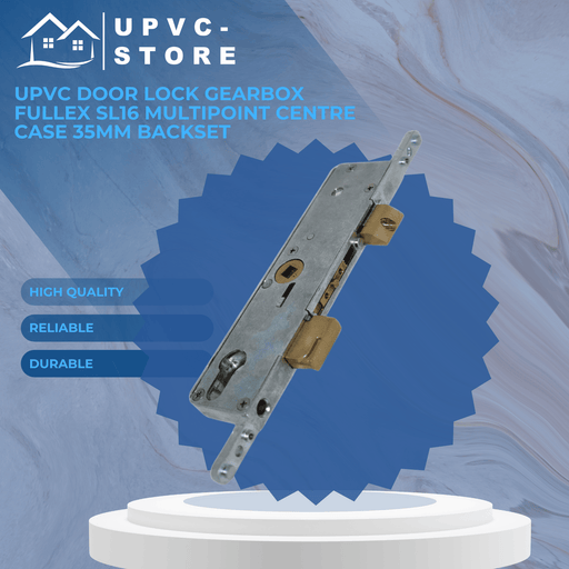 UPVC Door Lock Gearbox Fullex SL16 Multipoint Centre Case 35mm Backset