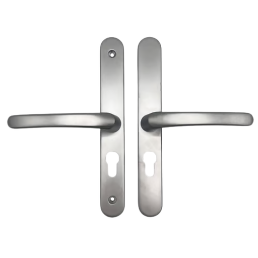 uPVC Multipoint Door Handles – Sprung Lever/Lever, 92mm PZ, 200mm Screw Centres