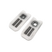 Lever Lever uPVC Multipoint Door Handles – 48mm PZ Centres – Sprung Mechanism – 160mm Fixing Screw Centres