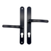 Offset Lever Lever uPVC Multipoint Door Handles – 48/87mm PZ Centres – Sprung – 240mm Screw Fixing Centres 