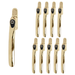 UPVC Inline Espagnolette 40mm Spindle Window Handles x10