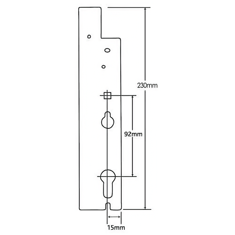 Fullex XL Passive Genuine Multipoint Gearbox - Lift Lever