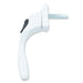 Left Hand White locking Espag Upvc Window Handle - 40mm Spindle