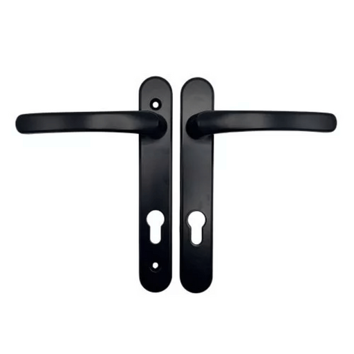 White Avocet Roto Door Handle 92pz 163mm Screw Fix Retro Replace Match