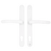 Sprung Lever/Lever uPVC Door Handles – 92mm PZ, 240mm Screw Centres, 270mm Backplate for Multipoint Locks