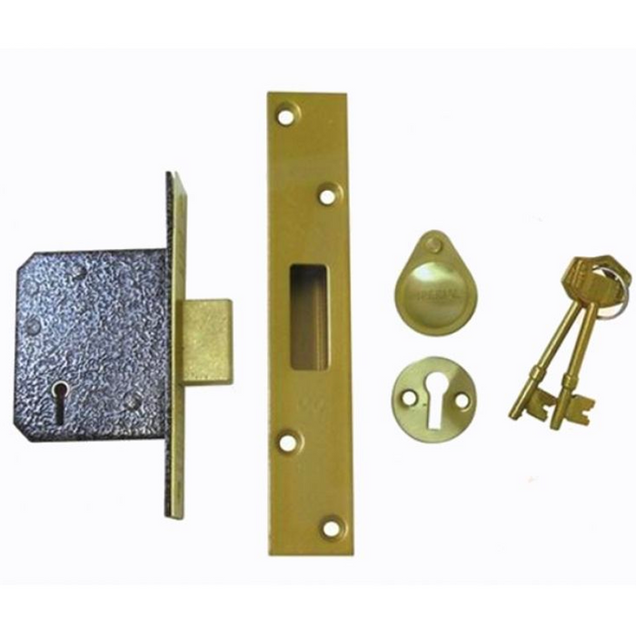 Imperial Locks - 5 Lever Mortice Deadlock - 76mm - G5054 BS3621 - British Standard