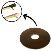 uPVC Double-Sided Glazing Foam Security Tape – Black & White | High-Strength Window Seal