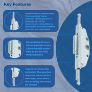 Securistyle Vector Defender Upvc Window Old Lock Gear Box