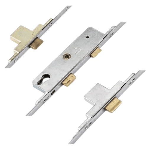 Fullex SL16 Multipoint Door Lock – Split Spindle, Latch & 3 Deadbolts – 16mm Faceplate for uPVC & Composite Doors