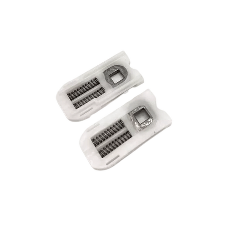 Blank External Lever/Lever uPVC Multipoint Door Handles – 92mm PZ Centres – Sprung Mechanism – 122mm Screw Fixings