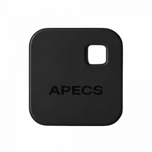 APECS AP metal key cap — black, sold individually