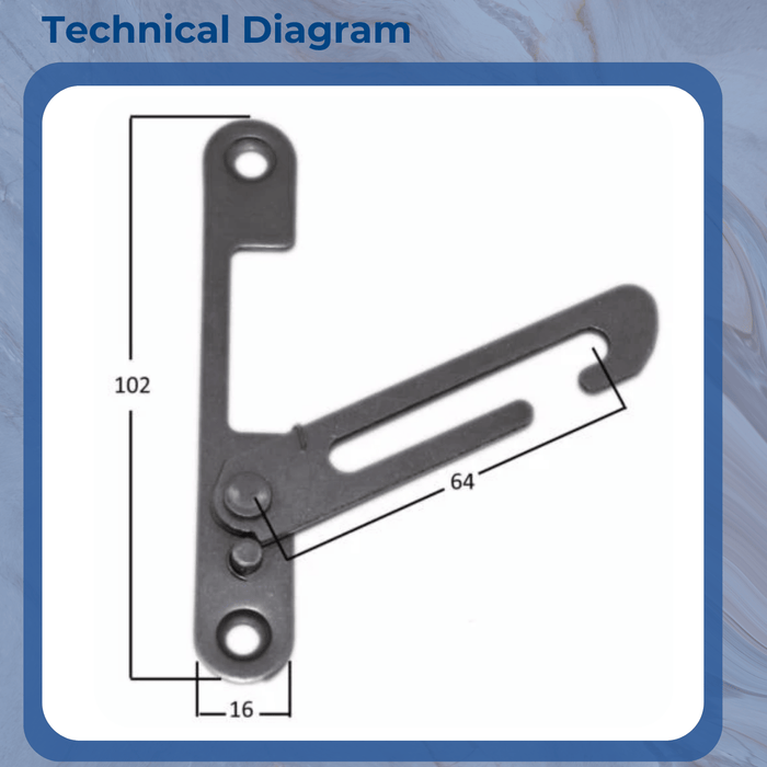 UPVC Window Restrictor. Child Lock Restrictor Safety Catch. High Quality Branded