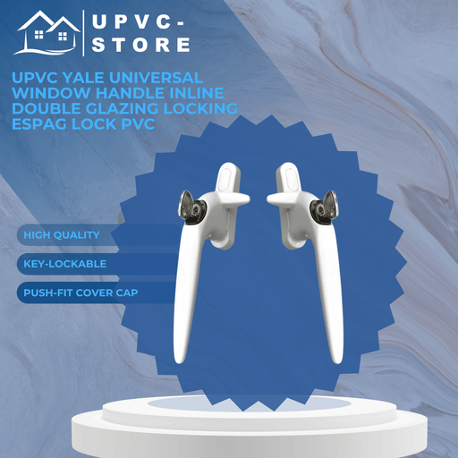 UPVC Cockspur Window Handle Double Glazing Locking Catch Trojan Sparta PVC