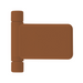 Classic uPVC Door Flag Hinge – Adjustable and Durable for Long-Lasting Performance