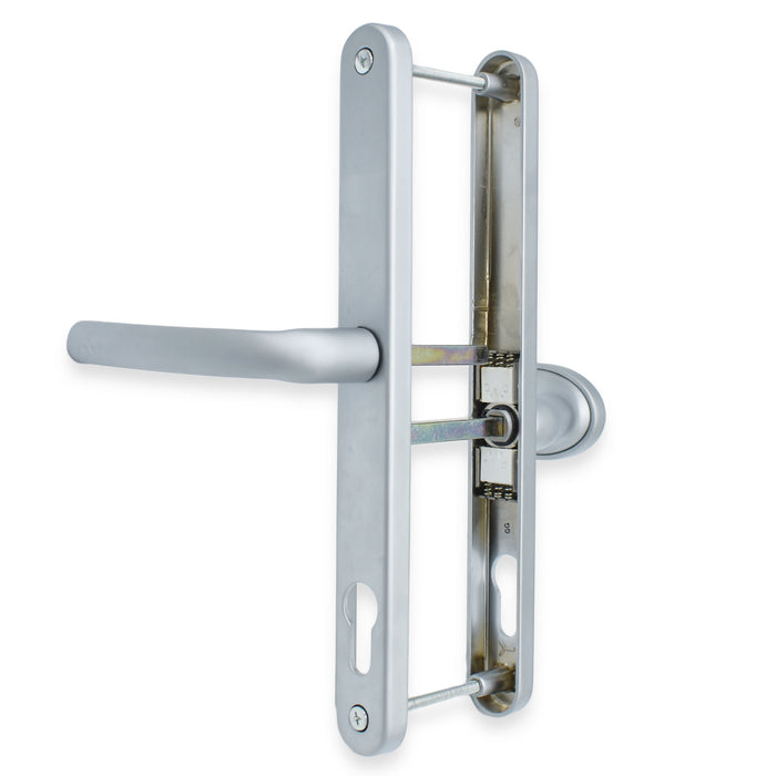 Fab Fix Balmoral 62/92mm lever pad Offset 240mm Fixings Composite Door Handle