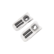 Offset Lever Lever uPVC Multipoint Door Handles – 48/87mm PZ Centres – Sprung – 240mm Screw Fixing Centres