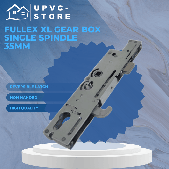 Genuine Fullex XL uPVC Gear Box Door Lock Centre Case Single Spindle 35mm