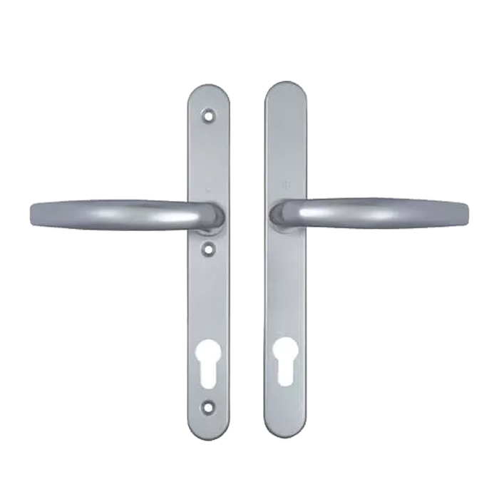 Hoppe Atlanta Lever Lever UPVC Multipoint Door Handles - 92mm PZ Unsprung 200mm Screw Centres Triple Screw Suits Roto