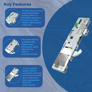 Era Vectis Multipoint Door Lock Centre Gear Box UPVC Doors 35mm Backset Hook