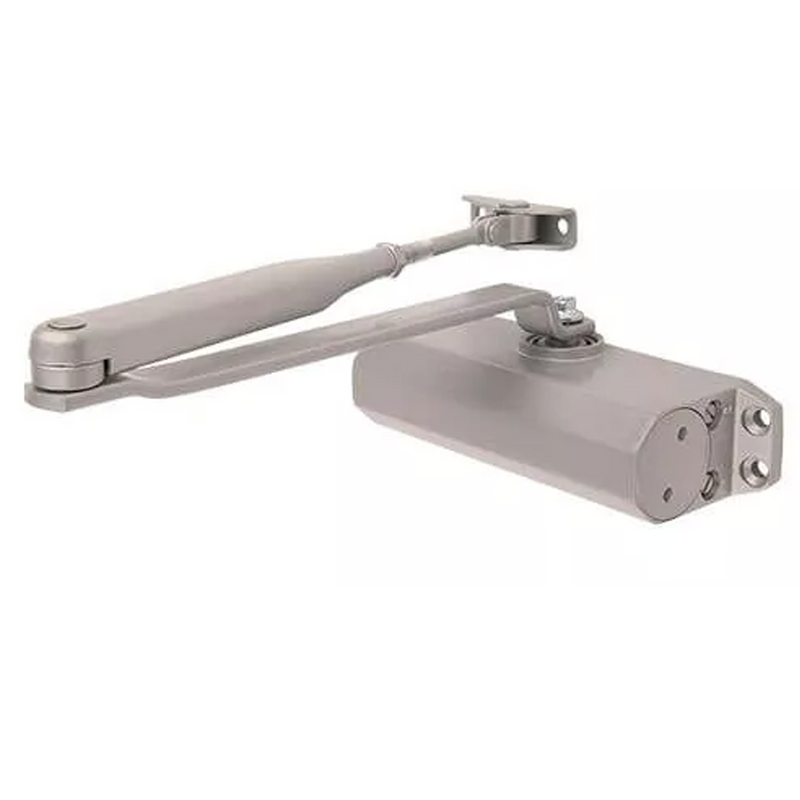 Size 3 Overhead Door Closer No Cover Fire Rated BS EN1154 Silver