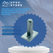 Trojan Upvc Door Handle Lever Fixing Kit To Make Outside Handle Fixed Position