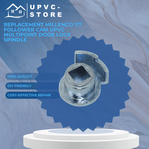 Replacement Millenco 117 Follower Cam uPVC Multipoint Door Lock Spindle