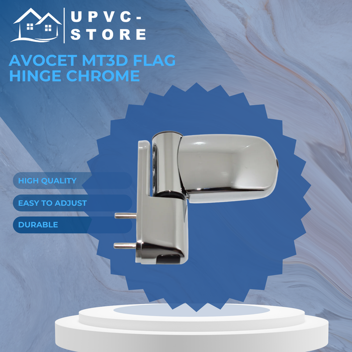 AVOCET MT3D FLAG HINGE CHROME