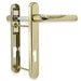 UPVC Door Handle Fab & Fix Gold 92PZ Sprung Double Glazing Pair Set Patio PVC