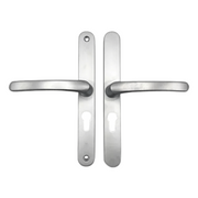 Sprung Lever Lever uPVC Door Handles – 48mm PZ – 215mm Screw Centres – Multipoint Lock Compatible