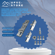 Genuine Lockmaster Single Spindle 35mm Backset uPVC Door Lock GearBox- Mila Anti-Lift Hook Door Lock Refurbishment Kit