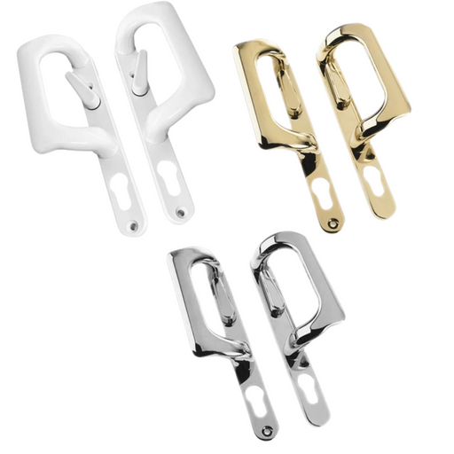 Yale Patio Door Handles Inline Locking 92PZ Lever Pair Set UPVC 