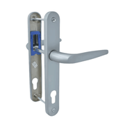 UPVC Double Glazing Trojan Sparta 92PZ Sprung Patio Door Handle Set PVC 212mm Screw Centers