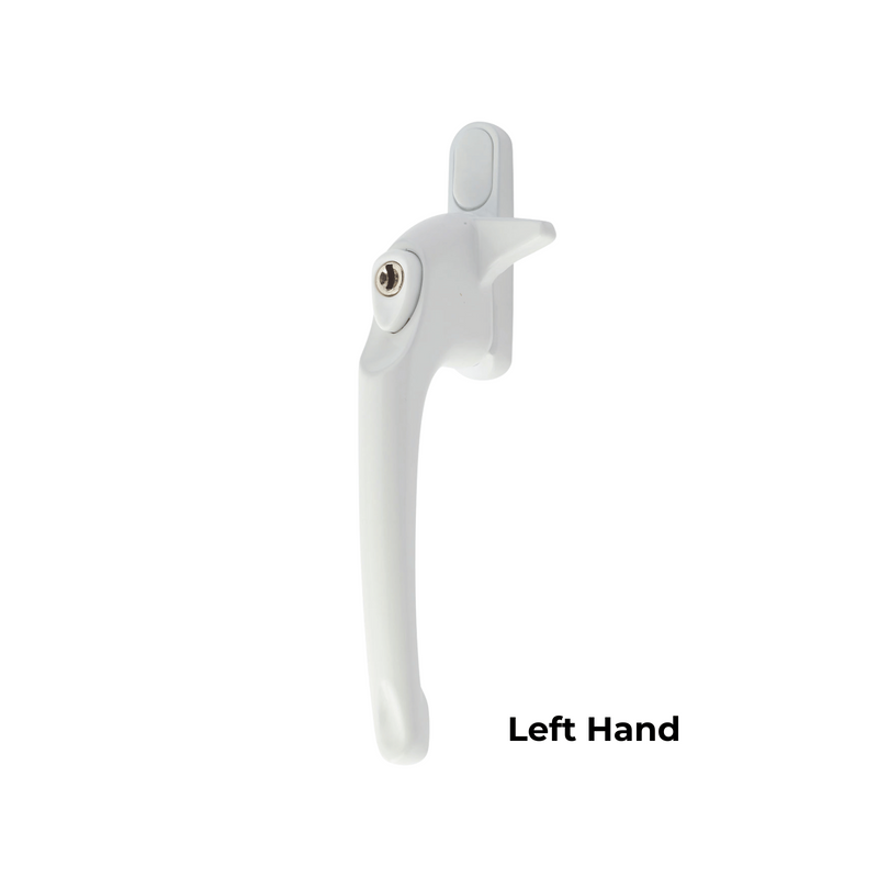 Maxim Cockspur Locking Window Handle – Right and Left-Handed for uPVC, Timber & Aluminium Windows