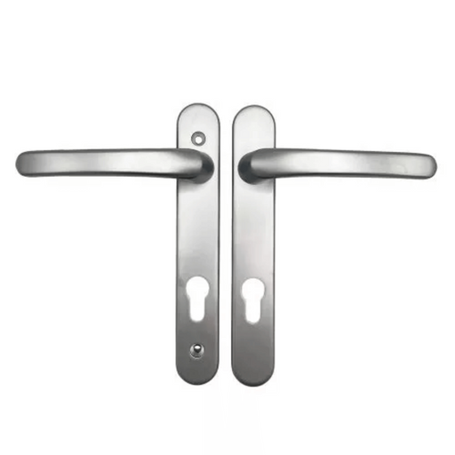 White Avocet Roto Door Handle 92pz 163mm Screw Fix Retro Replace Match