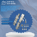 XL Dual Spindle Refurbishment Kit with 2 Anti-Lift Hooks – Multipoint Door Lock Repair Solution -35mm or 45mm Backset – Multipoint Lock Repair Set