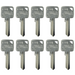 Security Key 6 pin key blanks 1 Star ES Grade 6 1600C60