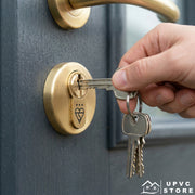 TS007 3 Star Euro Key Key Cylinder Lock – UPVCSTORE Anti-Snap BSI Kitemarked Key & Key Door Barrel, High Security for UPVC Composite Doors, 3 Keys