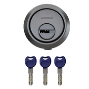 APECs AP Rim Cylinder 3 keys Replacement Door Lock Nightlatch Latch