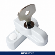 Kore Key-Locking Sash Blocker Kit – White, 21mm Upstand
