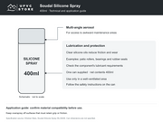 Soudal Silicone Spray 400ml technical and application guide