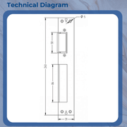 Universal Upvc Door Latch & Deadbolt Plate Centre Keep Right & Left Kit With Screws