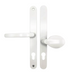 Universal Offset Lever/Pad uPVC Multipoint Door Handles – 92mm/62mm PZ – 264mm Screw Centres – Sprung