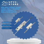 ERA Multipoint Door Lock – Split Spindle with 3 Hooks, 4 Rollers & Latch